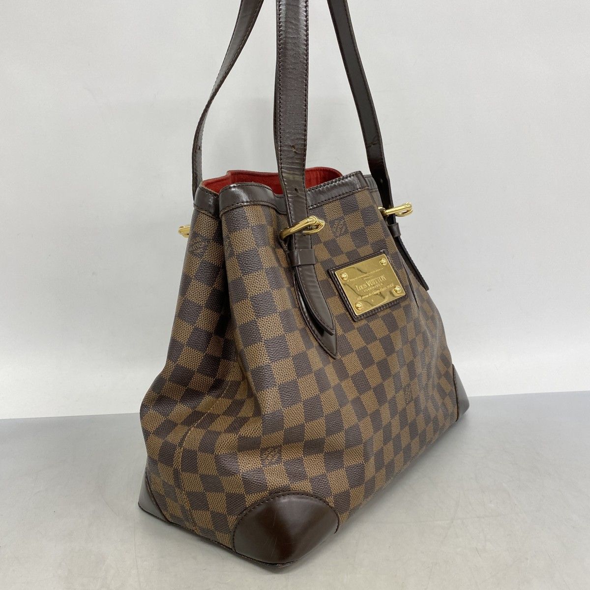 5pc4584】ルイヴィトン トートバッグ ダミエ ハムステッドMM N51204