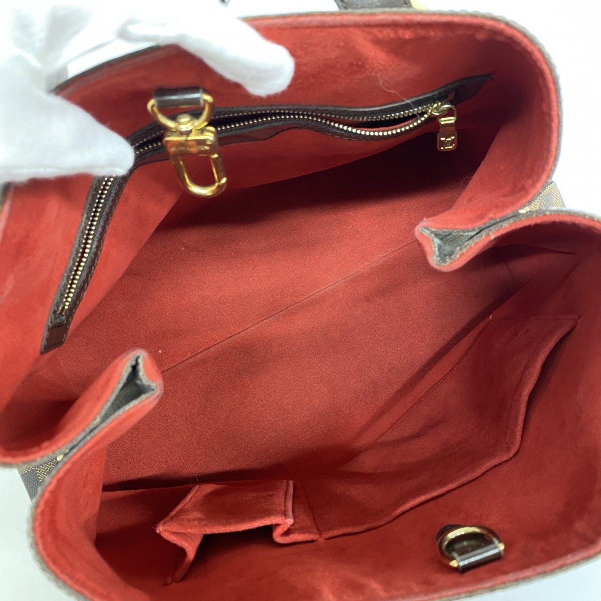 5pc4584】ルイヴィトン トートバッグ ダミエ ハムステッドMM N51204