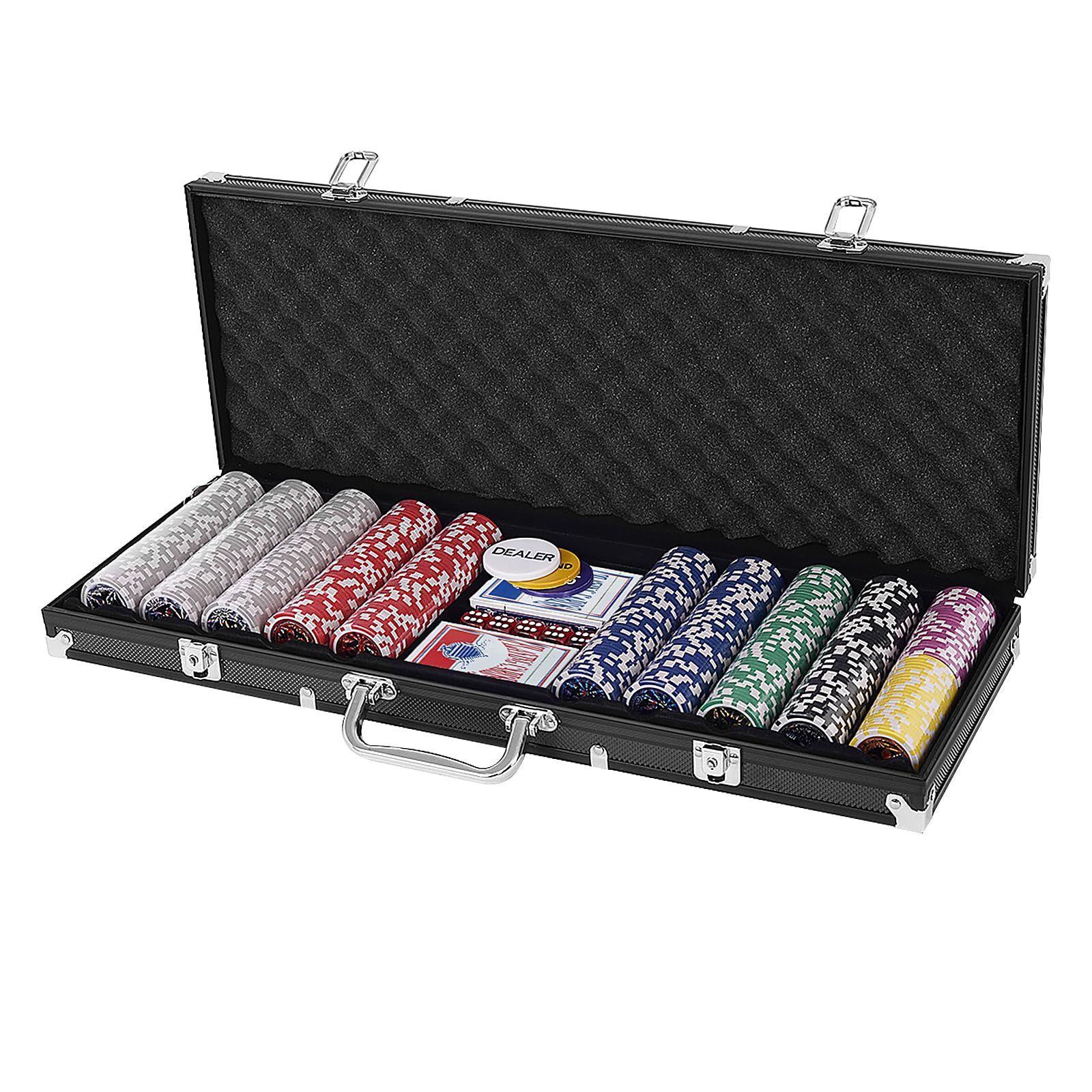 ✨本格ポーカーチップ500枚セット✨ ✨本格ポーカーチップ500枚セット✨ ✨本格ポーカーチップ500枚セット