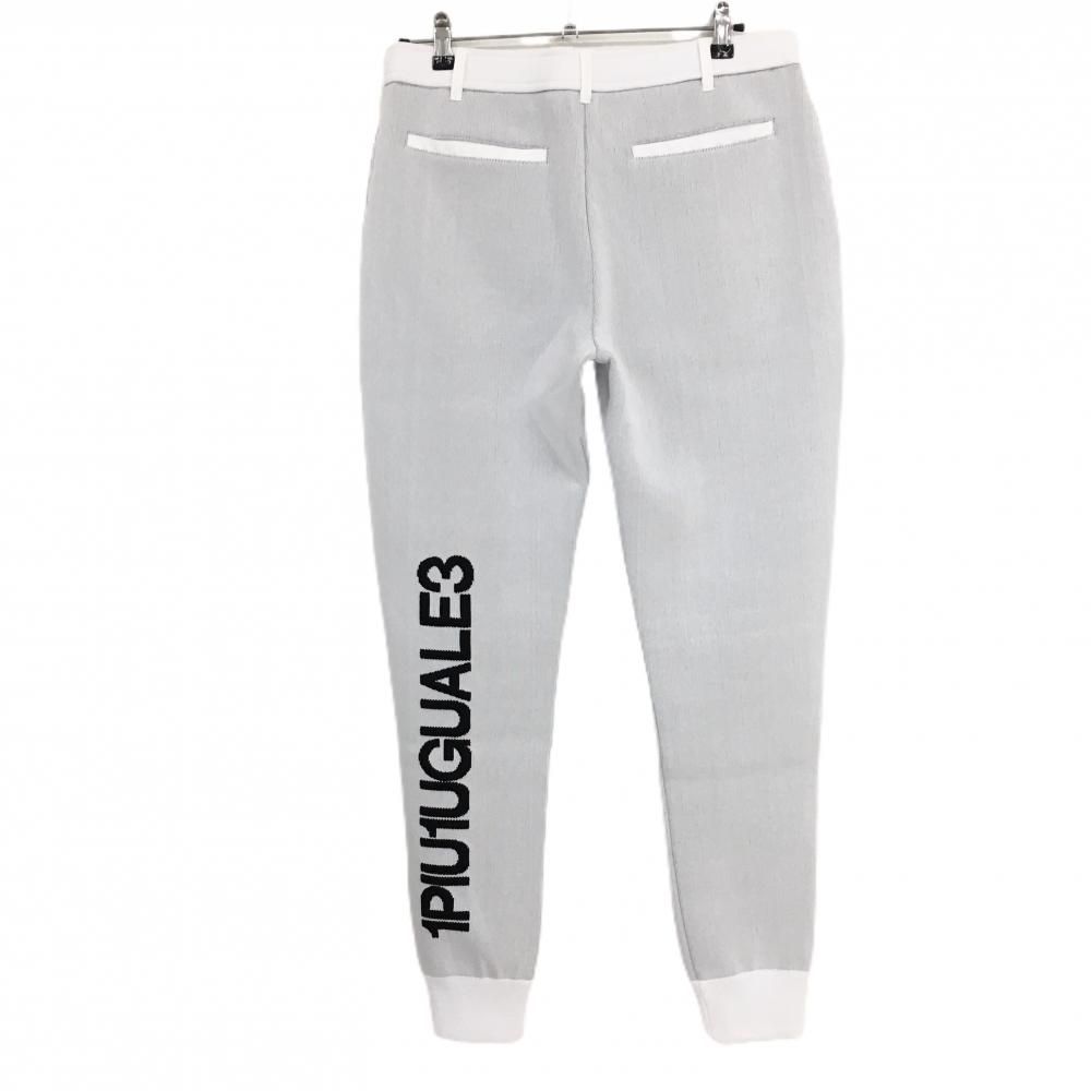 超美品】ウノピゥウノウグァーレトレゴルフ ニットジョガーパンツ 白