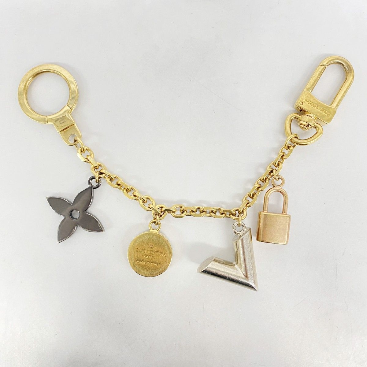 5pc4232-k】ルイヴィトン キーホルダー チェーン カレイドV M67379