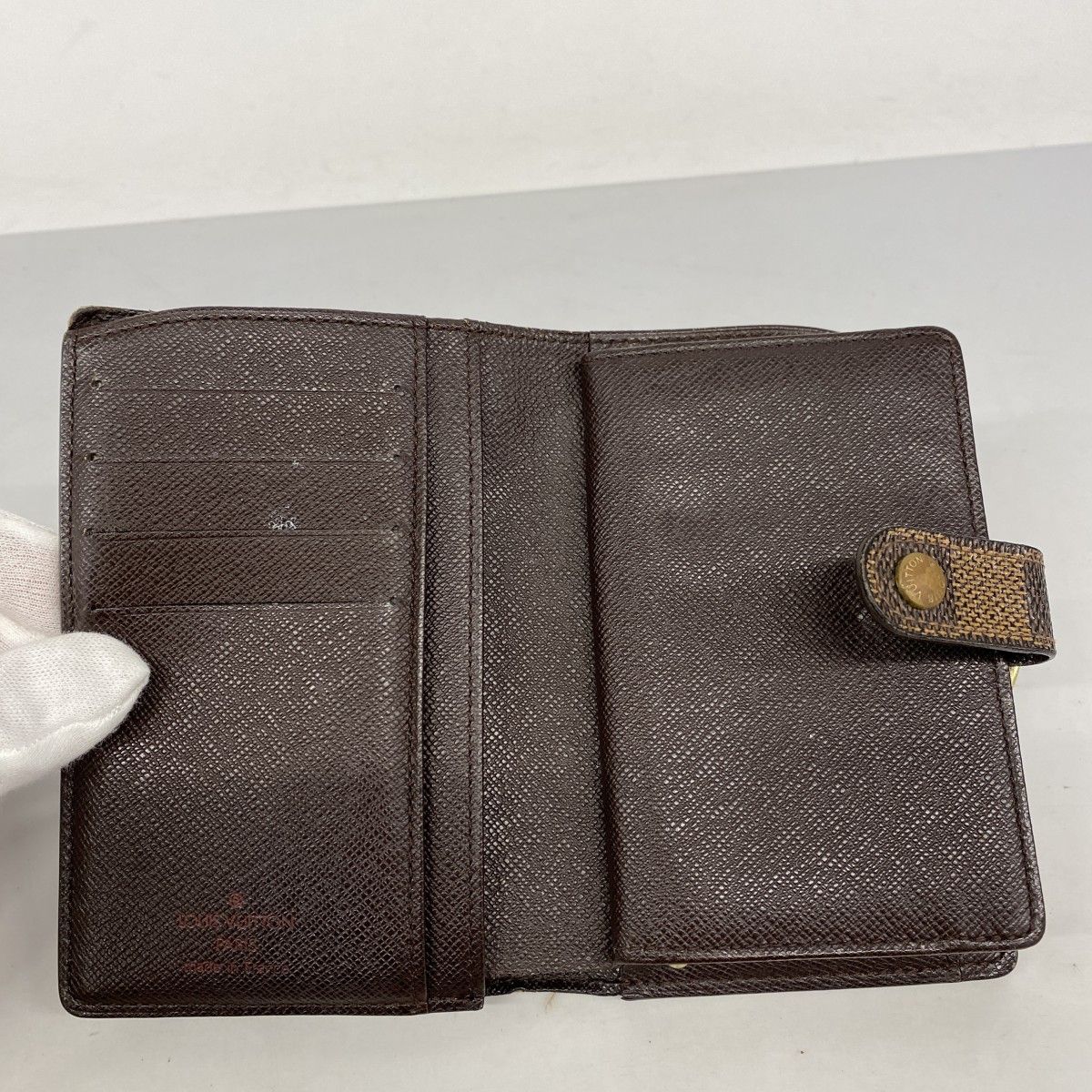 5pc4306-k】ルイヴィトン 財布 ダミエ ポルトモネビエヴィエノワ