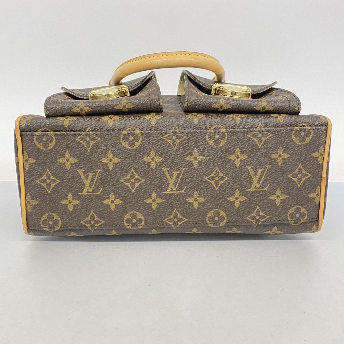 5pc4338-k】ルイヴィトン ハンドバッグ モノグラム マンハッタンPM