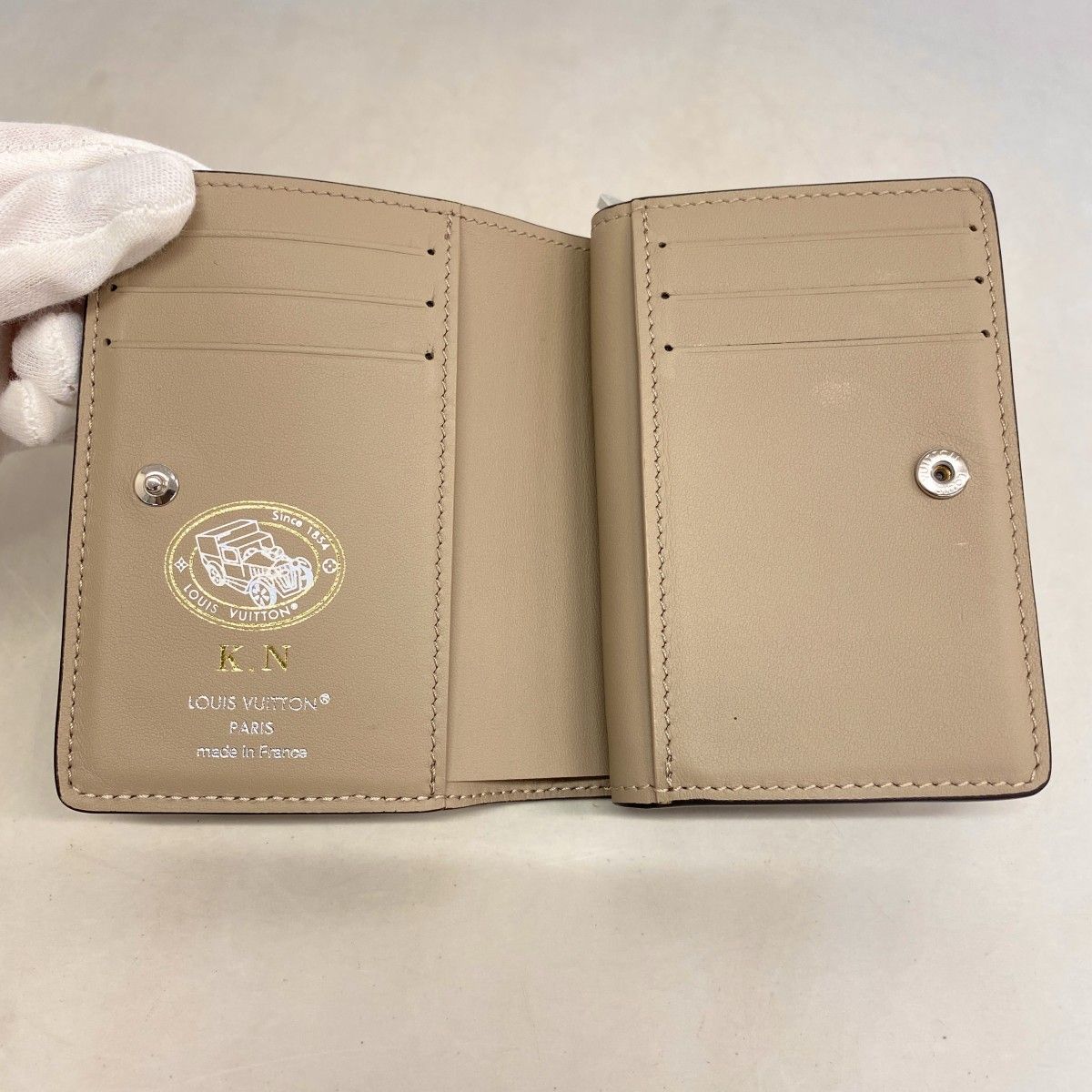 5pc4369-k】ルイヴィトン 財布 マヒナ ポルトフォイユクレア M80817