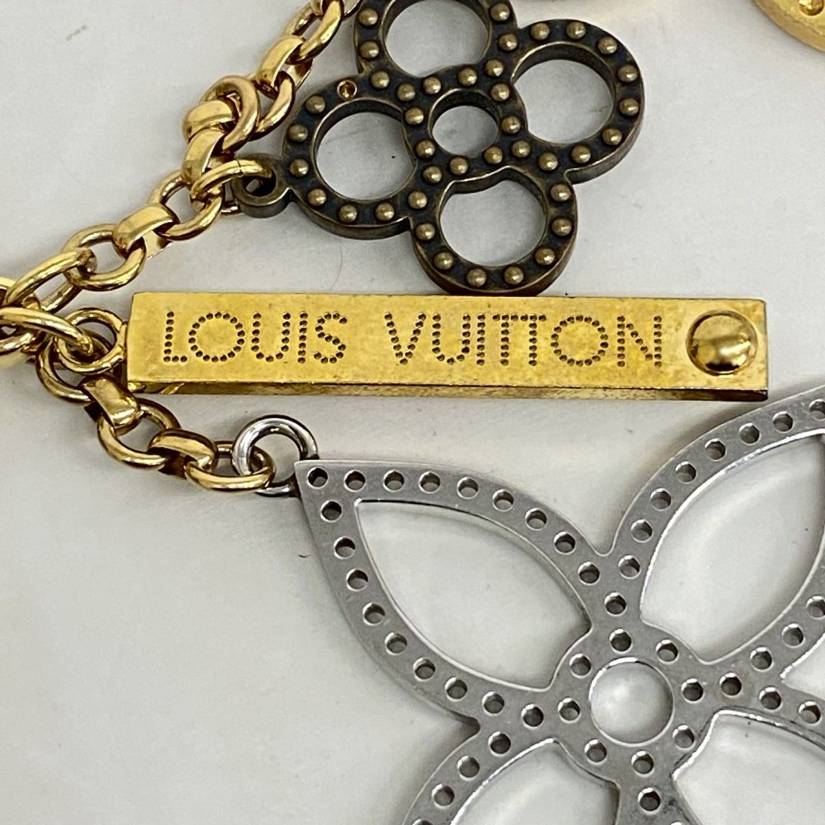 5pc4371-k】ルイヴィトン キーホルダー ビジューサックタパージュ