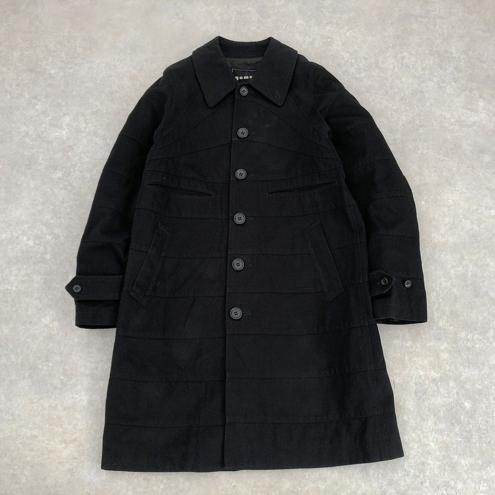 gomme Archive vintage オリジナルパターン切替 モールスキン コート 