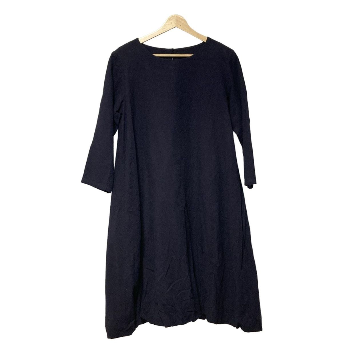 美品✨Pallas Palace パラスパレス ワンピース　ベルト付　ネイビー Pallas Palace(パラスパレス) ワンピース レディース - ダークネイビー