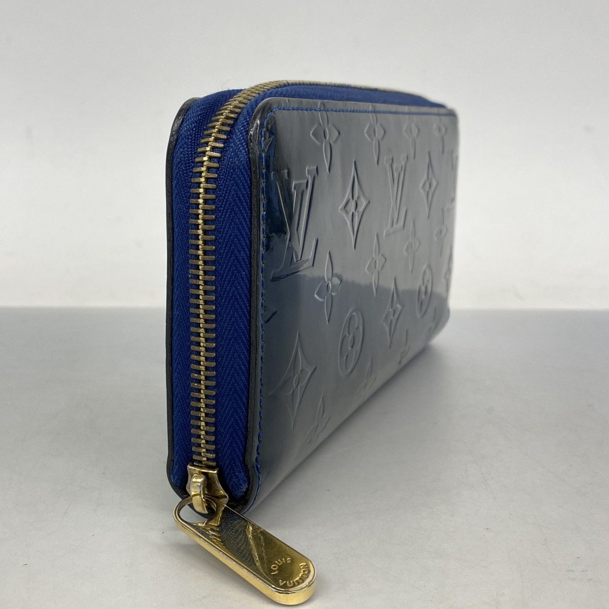 5pc4488】ルイヴィトン 長財布 ヴェルニ ジッピーウォレット M90047