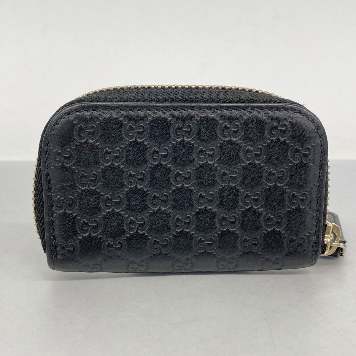 5pc4499-k】グッチ コインケース マイクログッチシマ 449896 レザー