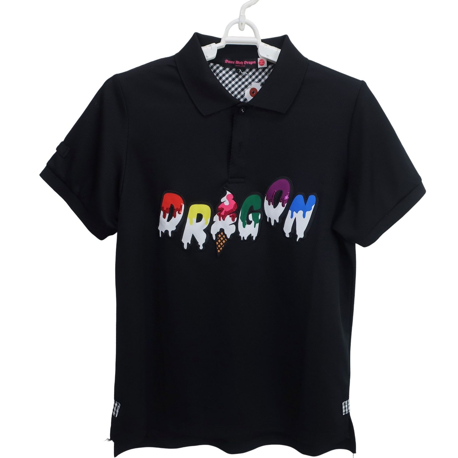 Dance With Dragon ゴルフポロシャツ値下げ Dance With Dragon ダンスウィズドラゴン ゴルフ半袖シャツ ゴルフ