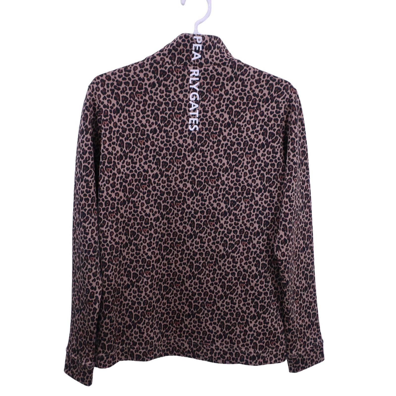 パーリーゲイツ　ゴルウェア　アウター　レオパード柄　5 美品】PEARLY GATES(パーリーゲイツ) ハイネックシャツ レオパード柄