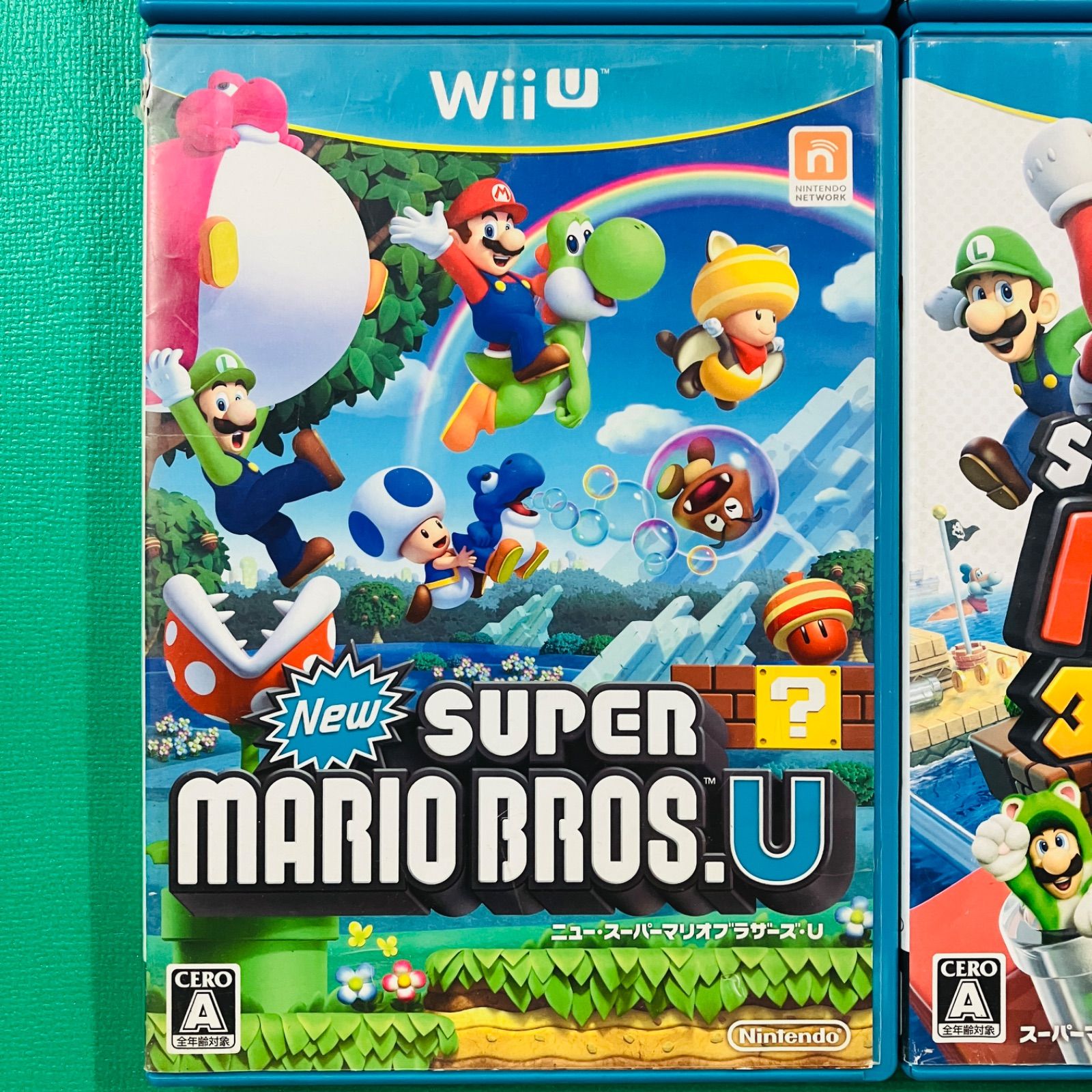 4点セット】WiiU スプラトゥーン マリオ＆ソニック AT リオ