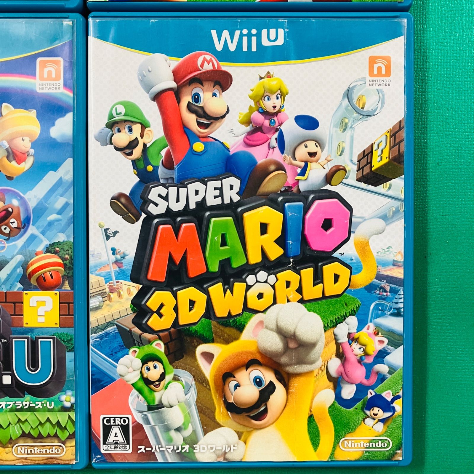 4点セット】WiiU スプラトゥーン マリオ＆ソニック AT リオ