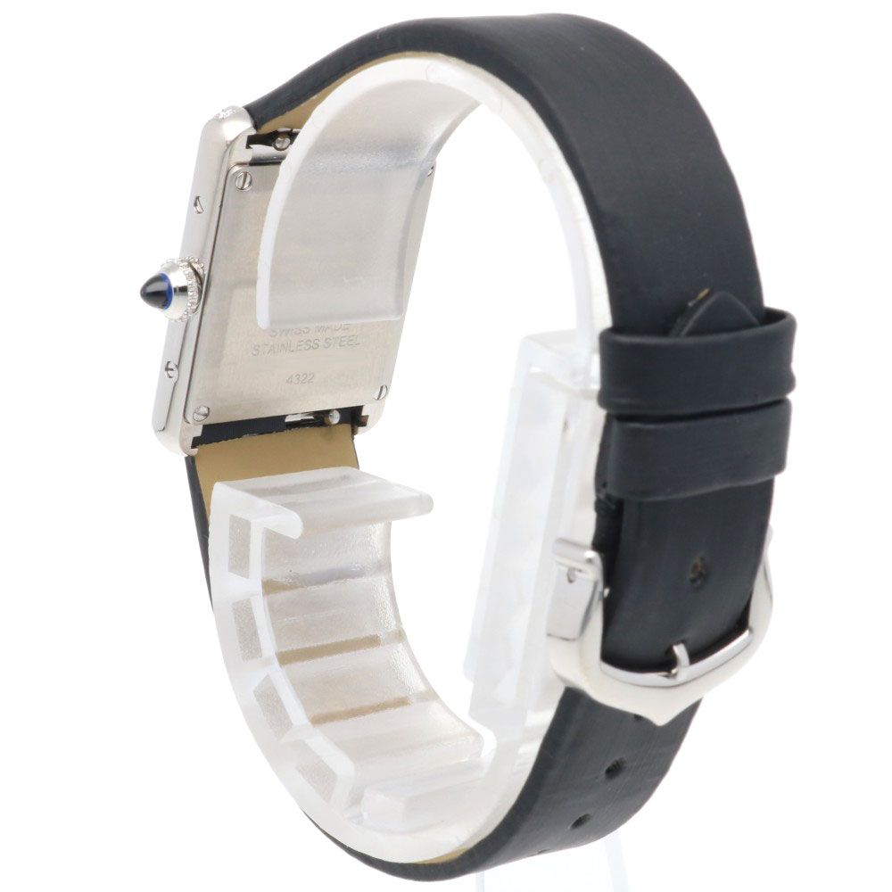 カルティエ タンクマストSM 腕時計 時計 ステンレススチール W4TA0016(4322) クオーツ レディース 1年保証 CARTIER  中古 Cartier - カルティエ タンクマストSM 腕時計 時計 ステンレススチール