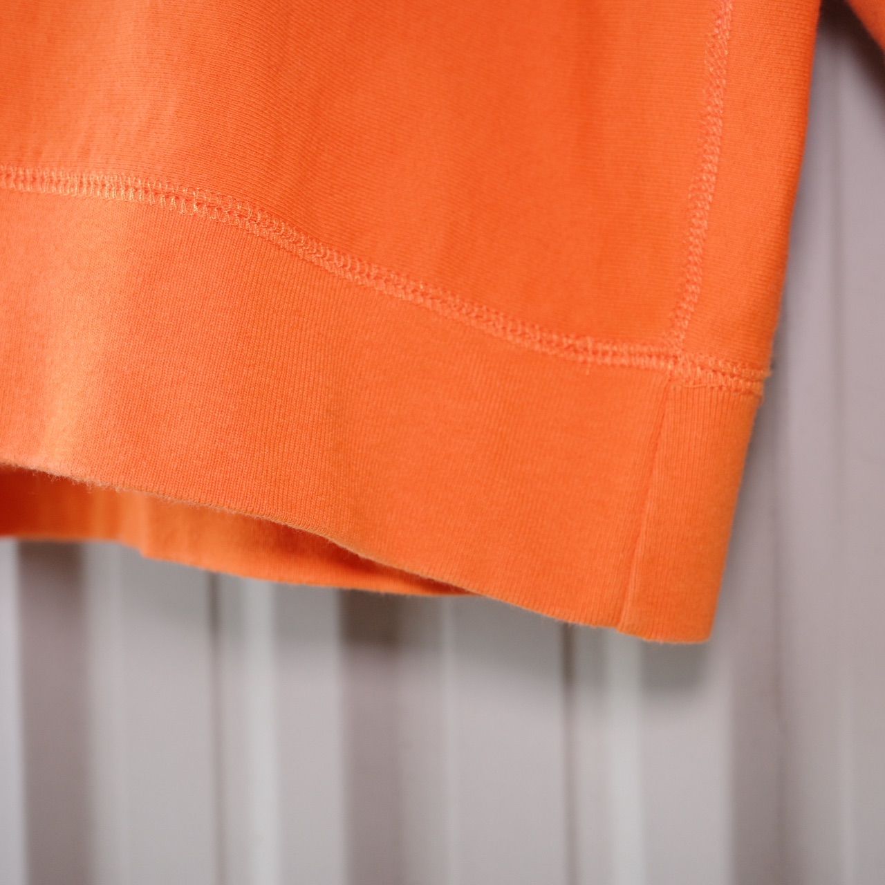 ノア NOAH カナダ製 古着 刺繍 ロゴ スウェット オレンジ XXL キャンプ