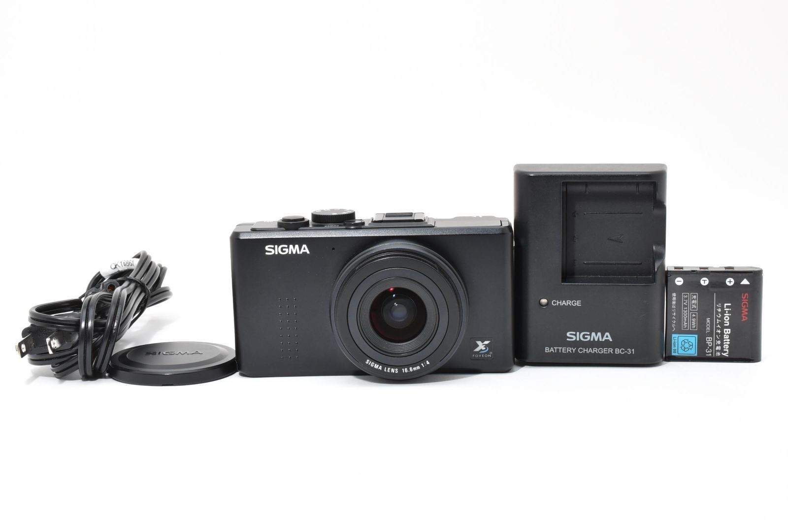 SIGMA DP1 コンパクトデジタルカメラ 単焦点 14MP バッテリー・充電器 
