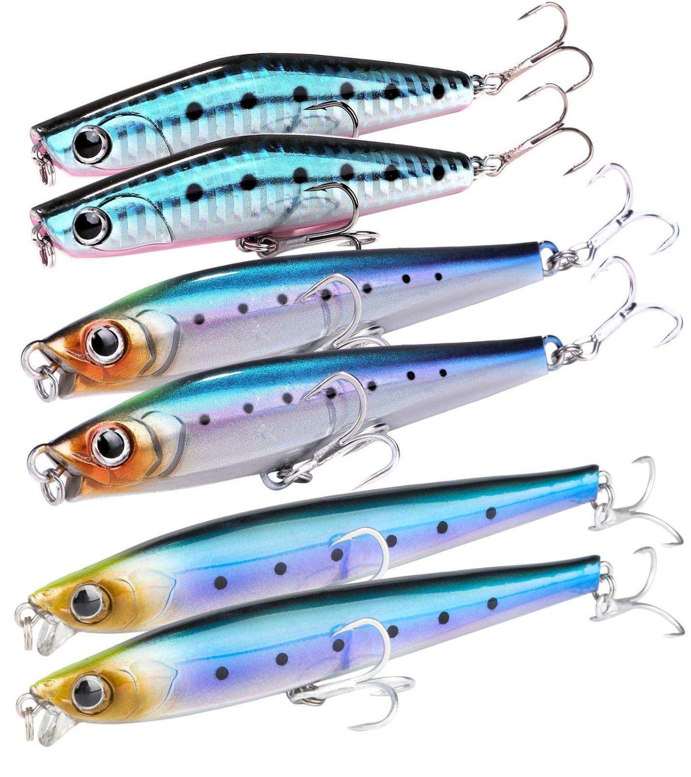 ルアーセット シンペン ルアー シンキングペンシル シンペン セット 14g 18g 24g ヘビー