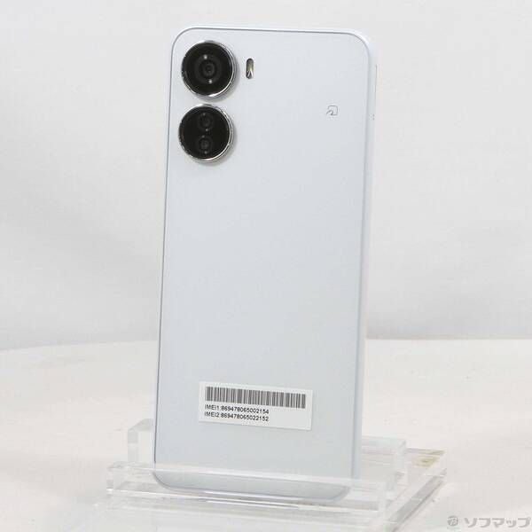 スマートフォン・携帯電話 〔品〕 Libero 5G IV 128GB ホワイト ZESCD2