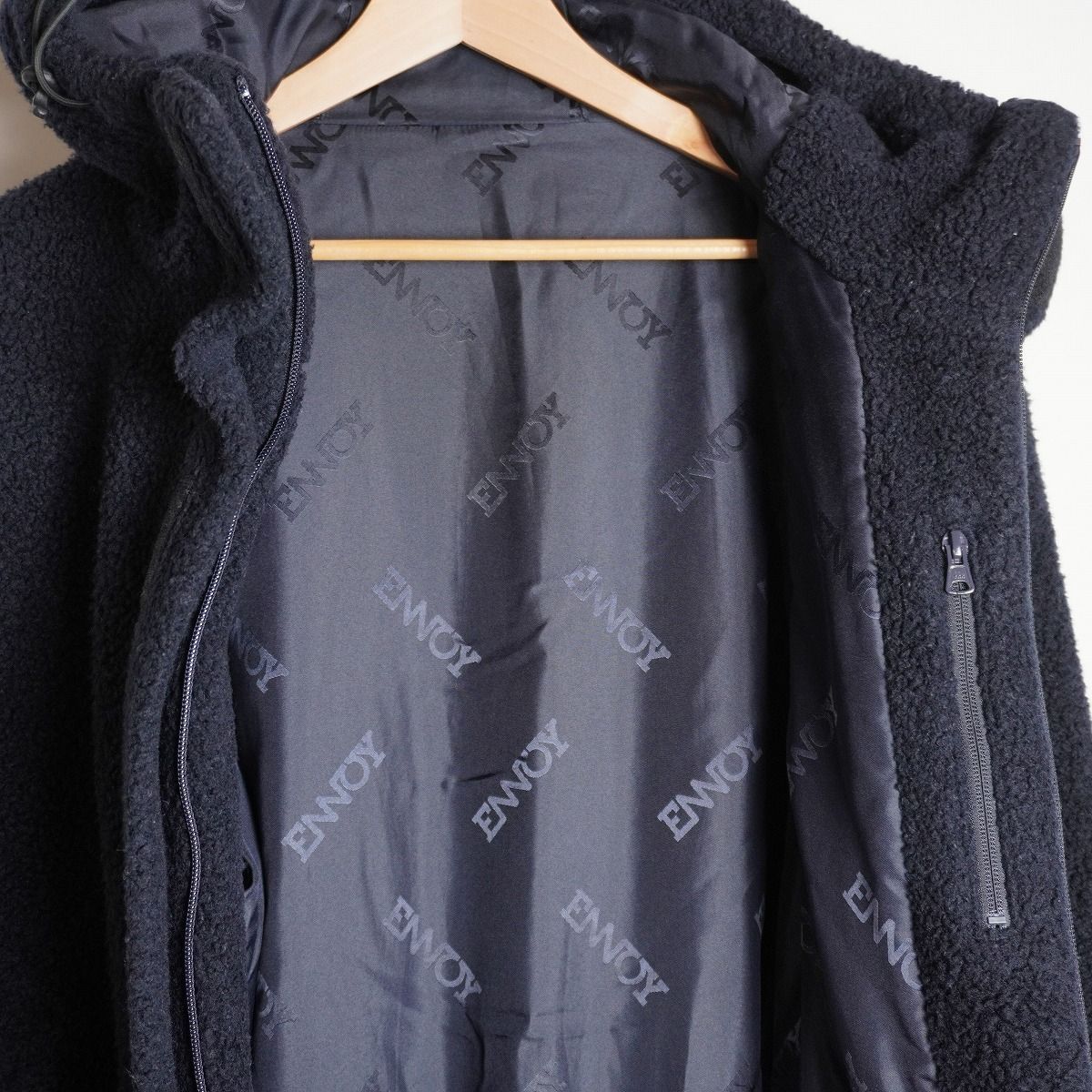 希少 20AW ENNOY エンノイ スタイリスト私物 Fleece Jacket フリース