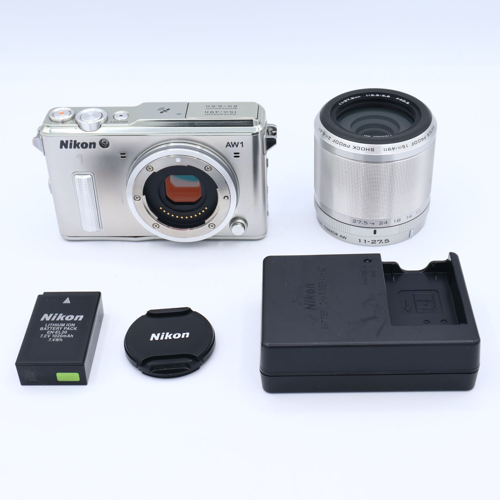 【Nikon AW1 】ミラーレス一眼カメラ 防水ズームレンズキット Amazon | Nikon ミラーレス一眼カメラ Nikon1 AW1 防水ズームレンズ