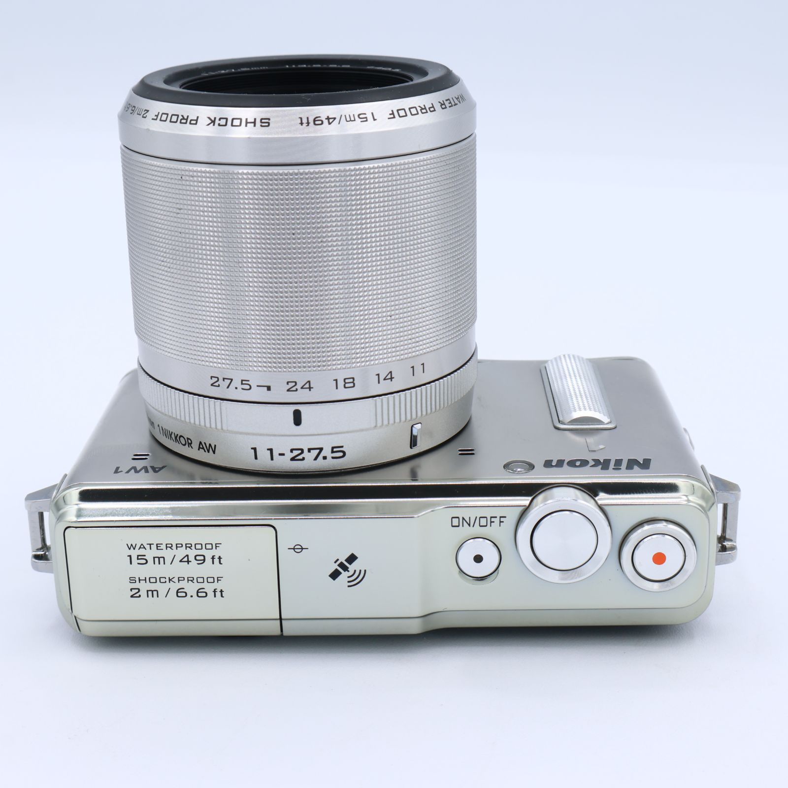 新品級　ニコン Nikon AW1 防水ズームレンズキット シルバー K011 Amazon | Nikon ミラーレス一眼カメラ Nikon1 AW1 防水ズームレンズ
