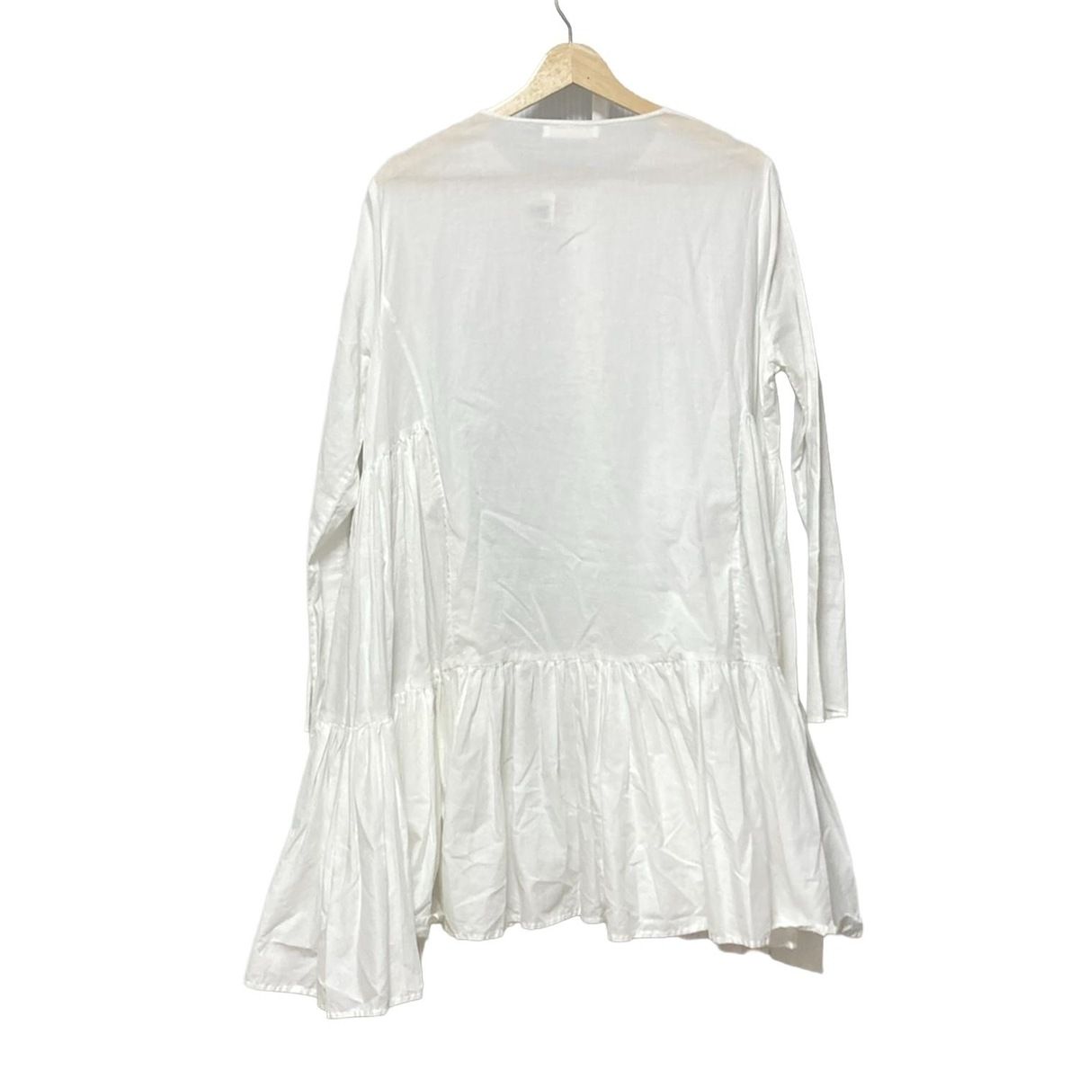 ホワイト 長袖 マーレット　ワンピース merlette（マーレット） 長袖ワンピース X-SMALL ホワイト レディース