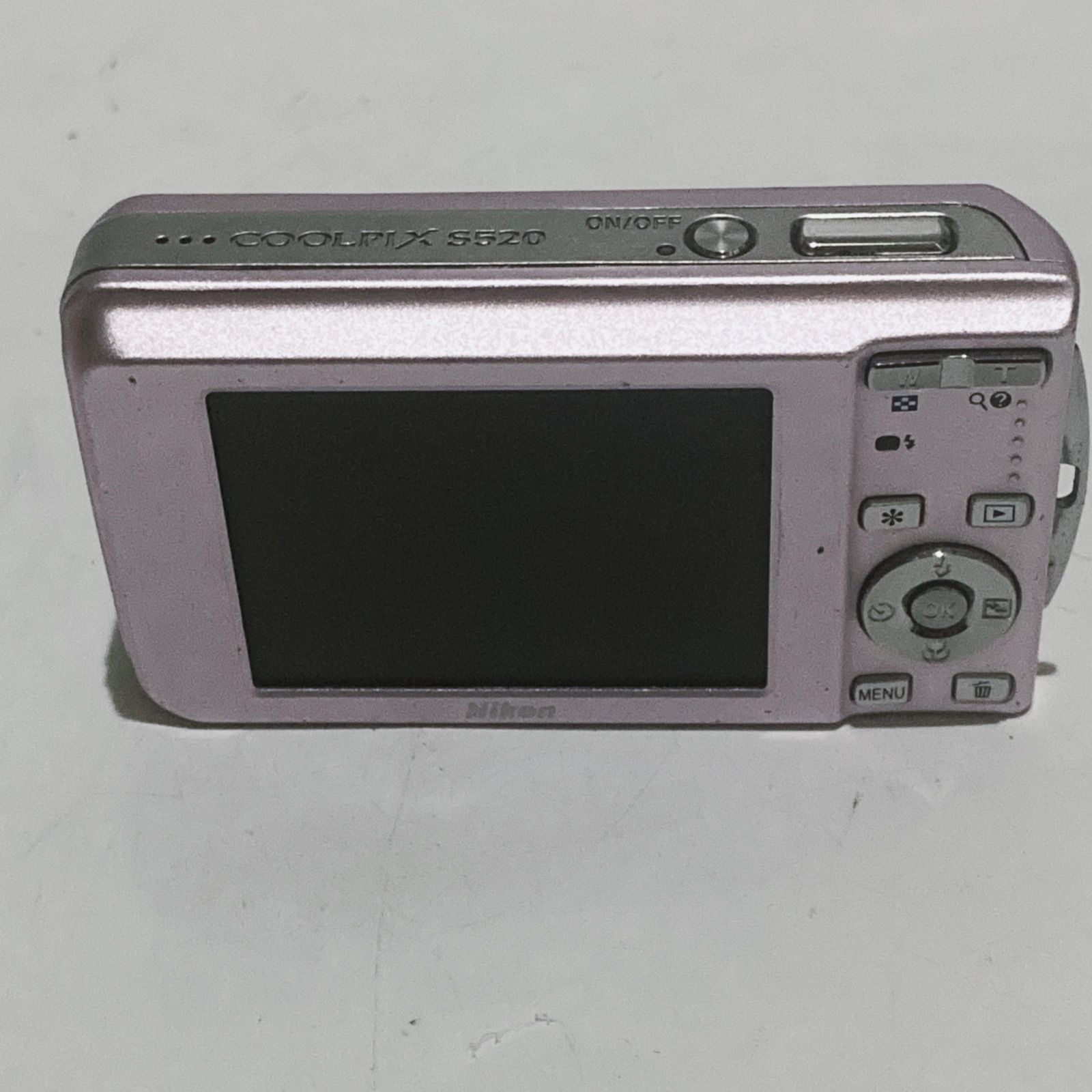 【動作確認済】Nikon ニコン COOLPIX S520 レトロコンデジ 動作確認済】Nikon ニコン COOLPIX S520 レトロコンデジ