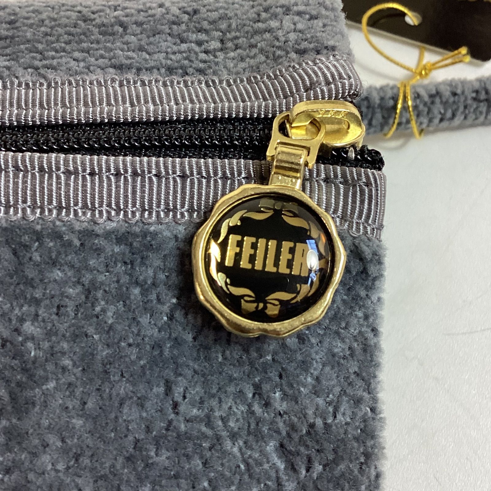 フェイラー FEILER シュニール織 ペットボトルホルダー&ポーチ ☆未