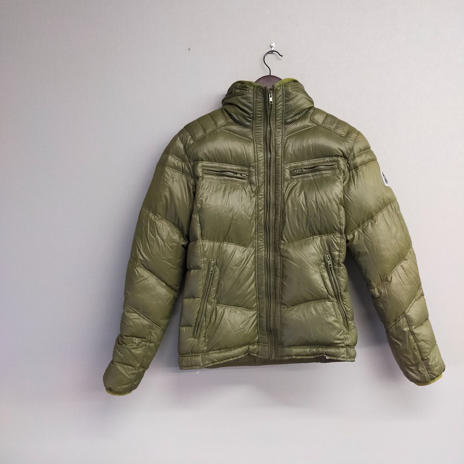 M12078 DIESEL ディーゼル ダウンジャケット フード付 ジップアップ 