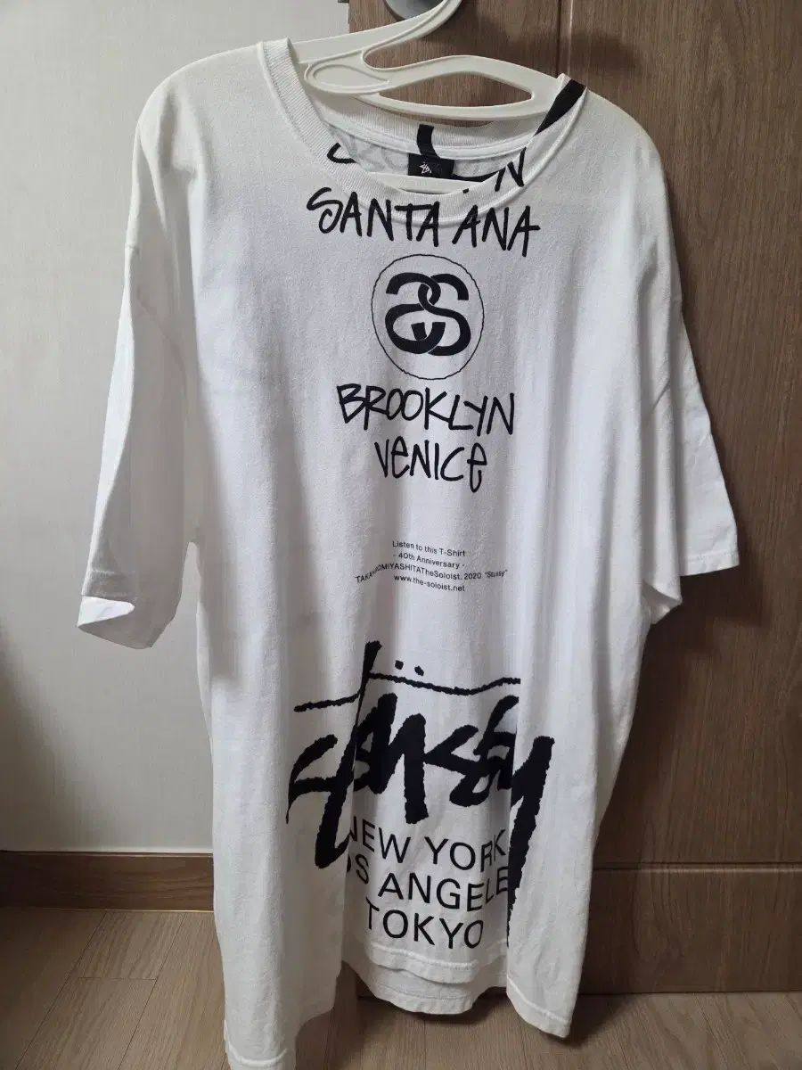 XL STUSSY ステューシー SOLOIST ソロイスト WORLD TOUR ワールド