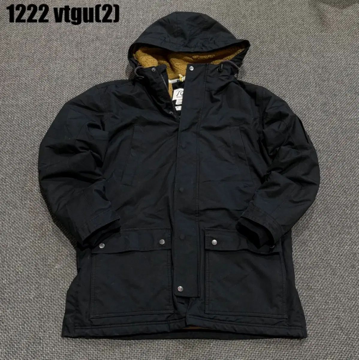 QUIKSILVER(クイックシルバー) ブラック フーデッドコート