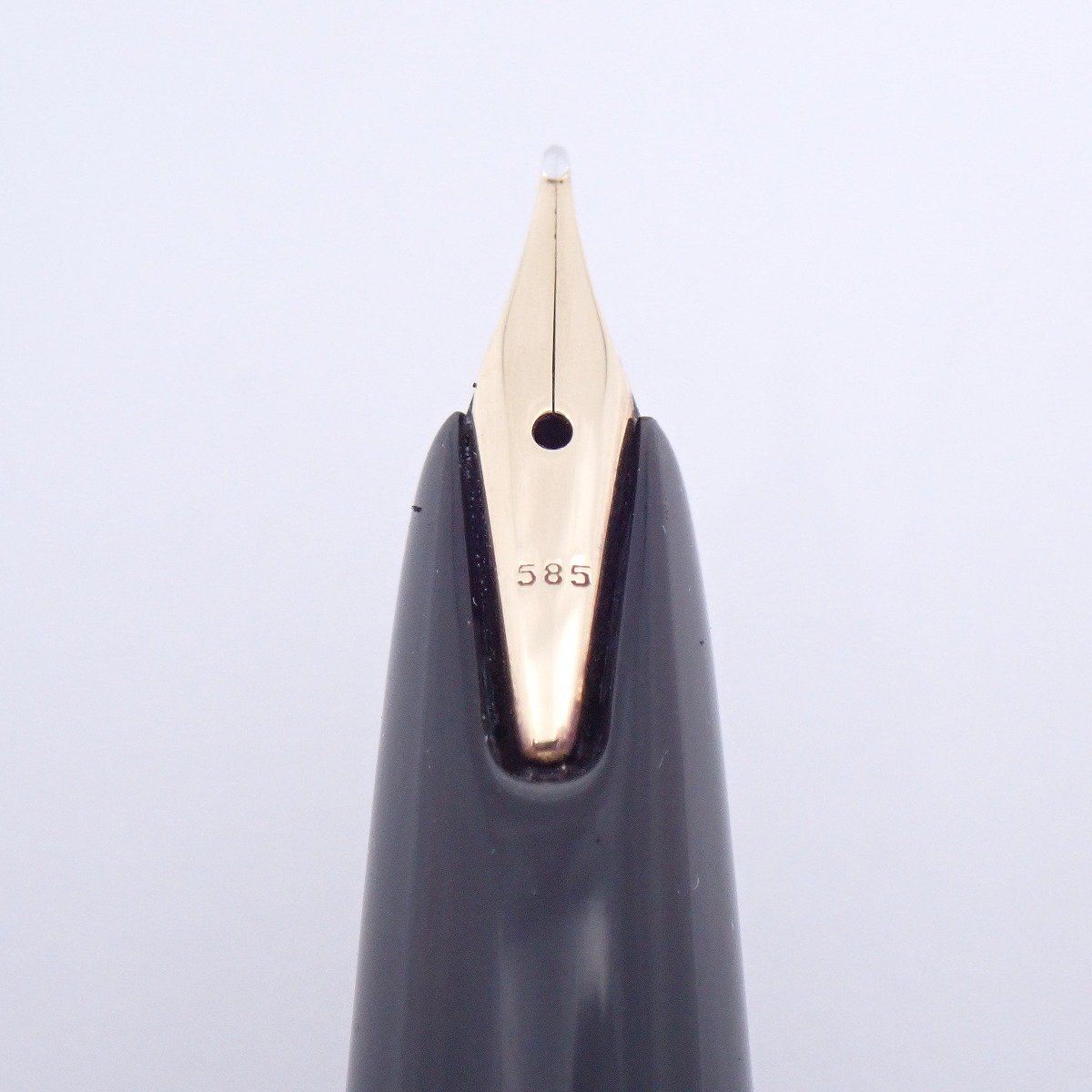 MONTBLANC モンブラン No32S 万年筆 14Kペン先 ブラック×シルバー