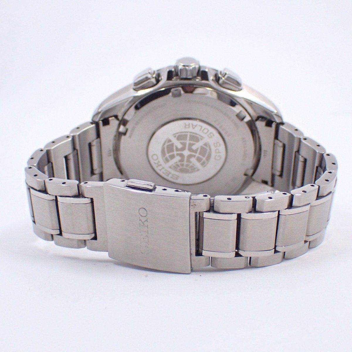 SEIKO セイコー アストロン GPS衛星ソーラー電波 メンズ 腕時計 黒文字