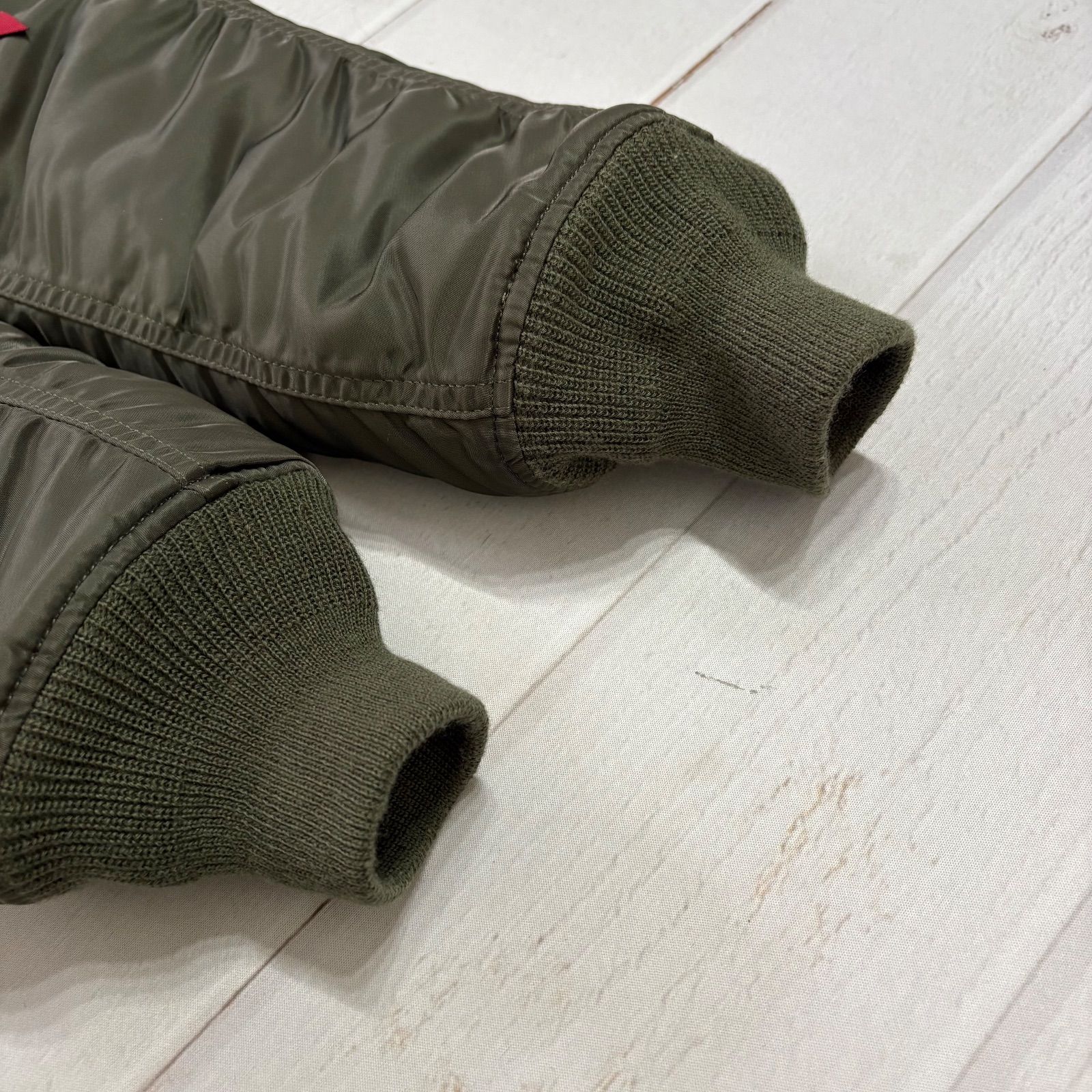 アルファインダストリーズ フライトジャケット N-2B 短丈 カーキ L Alpha Industries（アルファ・インダストリーズ） ALPHA INDUSTRIES