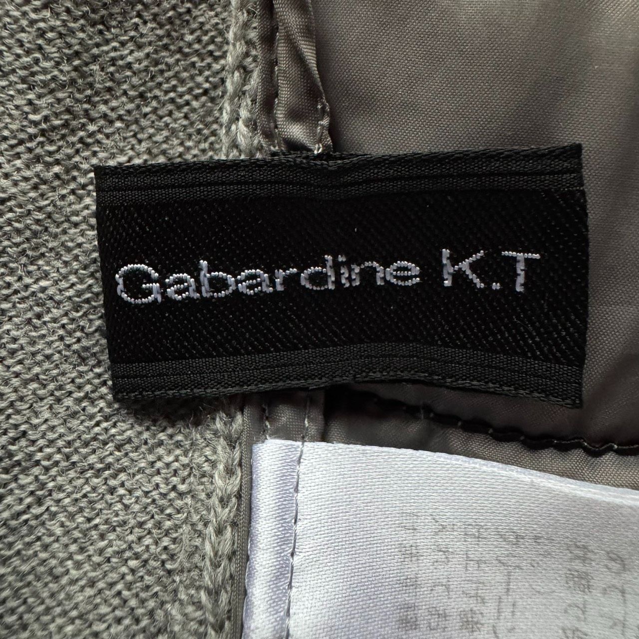Gabardine K.T ギャバジンKT 異素材 切り替え ダウンコート Gabardine