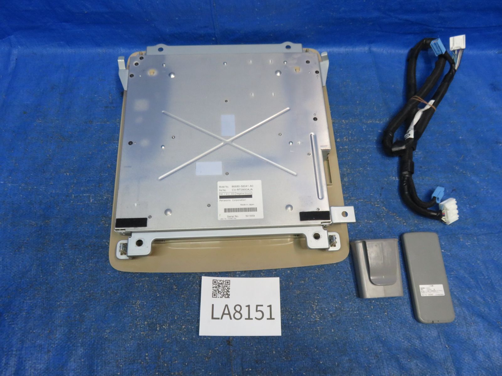 LA8151* 動作OK ヴェルファイア GGH25W/前期 フリップダウンモニター