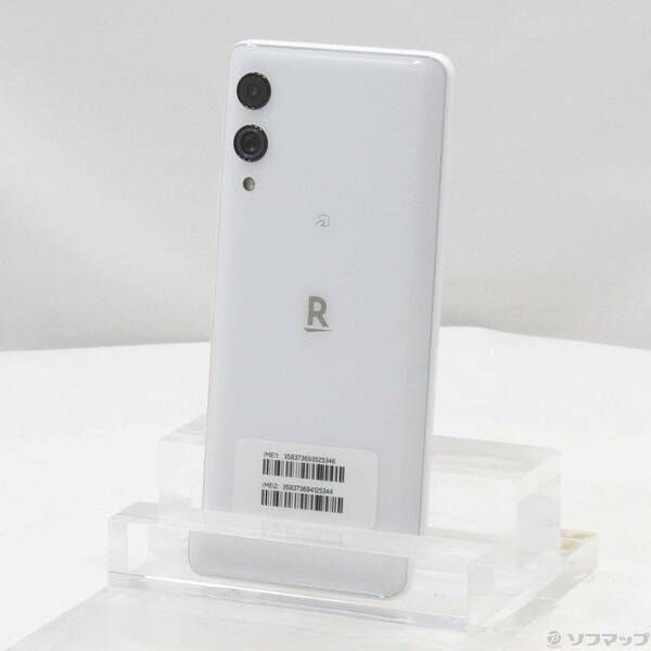 中古品〕 Rakuten Hand 5G 128GB ホワイト P780 楽天 SIMフリー【348