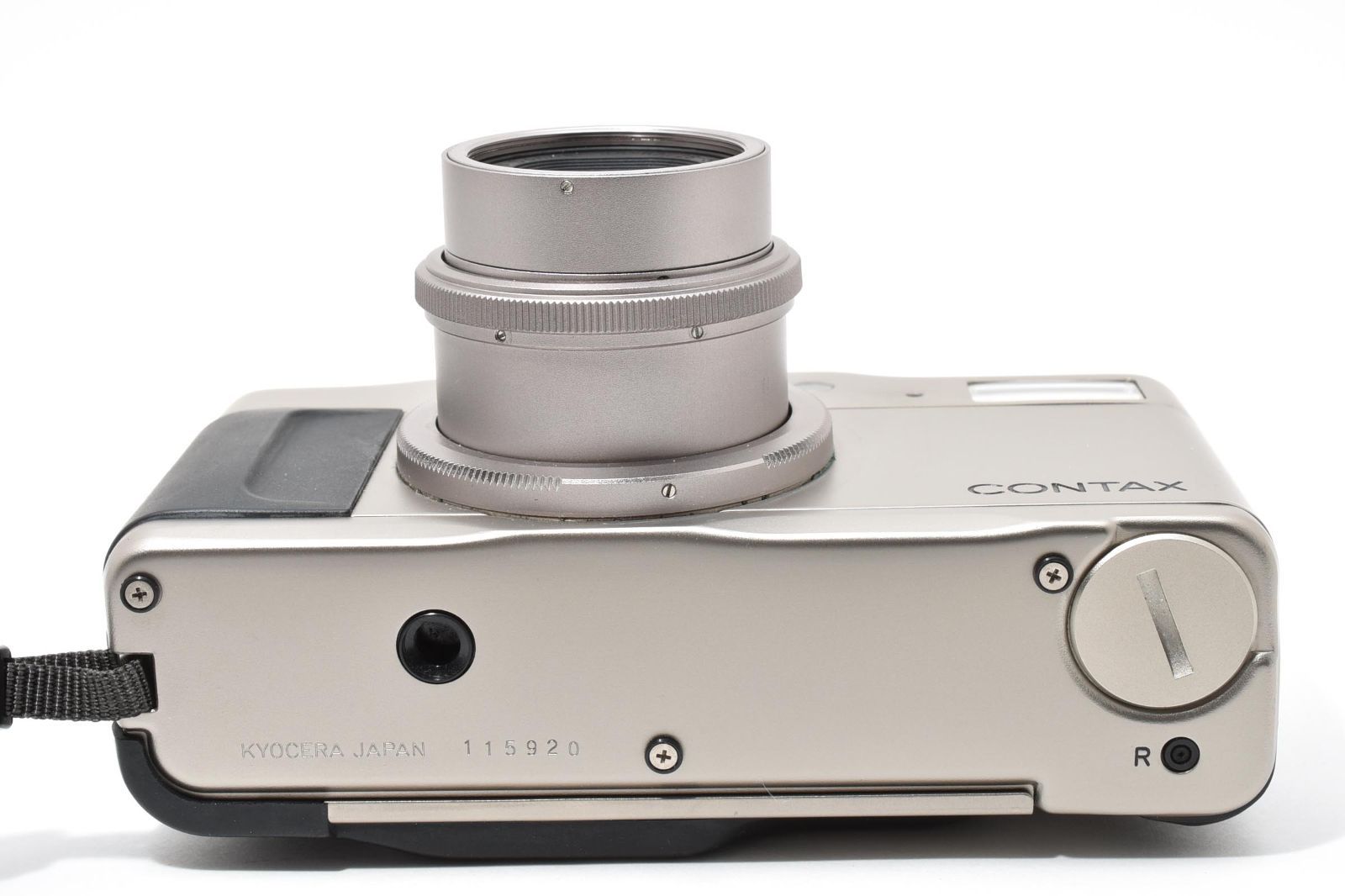 美品【完動品】CONTAX TVS データバック付！！ CONTAX Tvs コンパクトフィルムカメラ データバック付き 美品 CONTAX