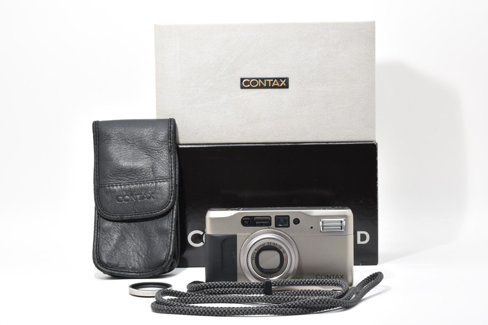 動作品・美品 CONTAX TVS II D フィルムカメラ カールツァイス搭載
