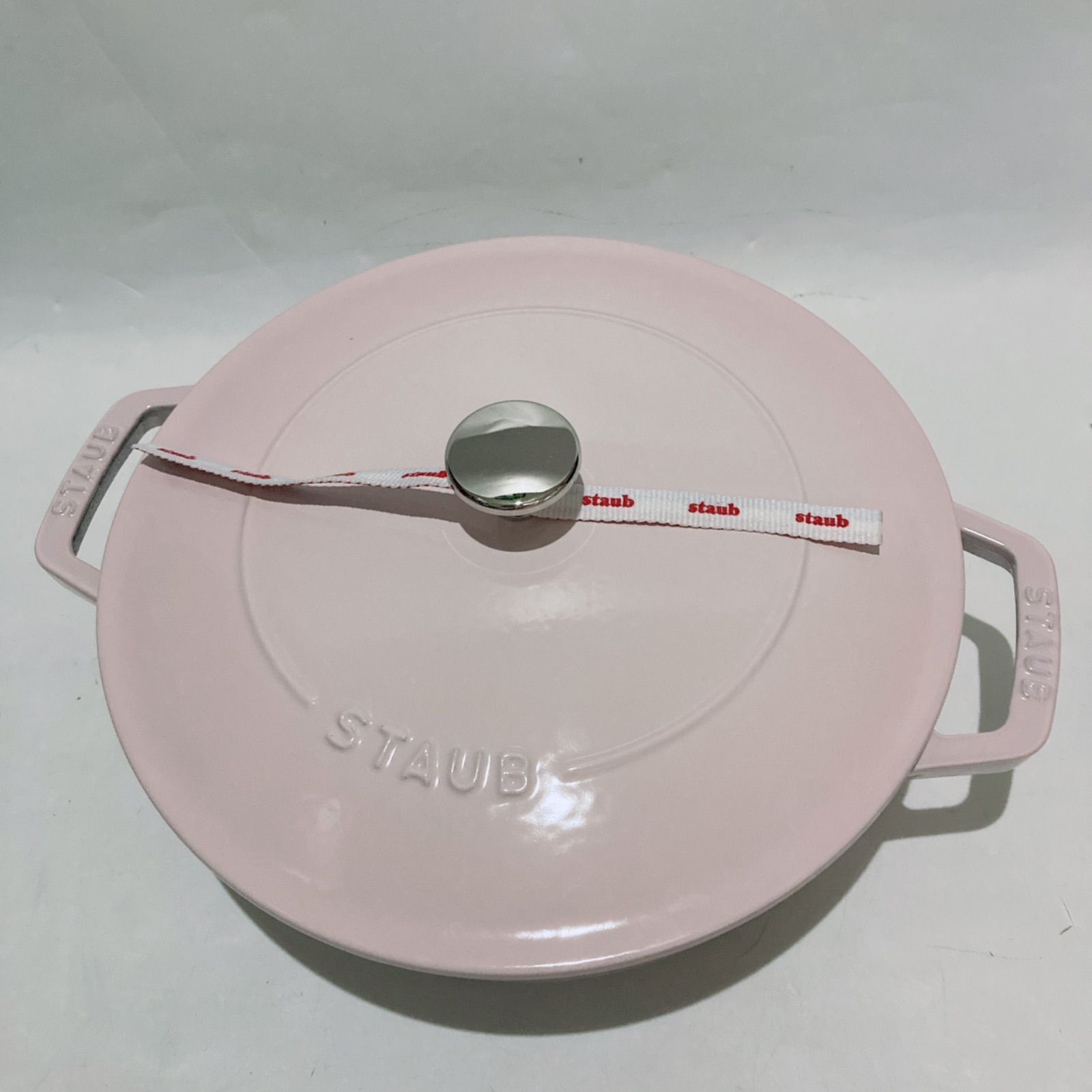 【新品】【正規店】staub ブレイザーソテーパン24cm　ソルベローズ 新品】【正規店】staub ブレイザーソテーパン24cm ソルベローズ - メルカリ