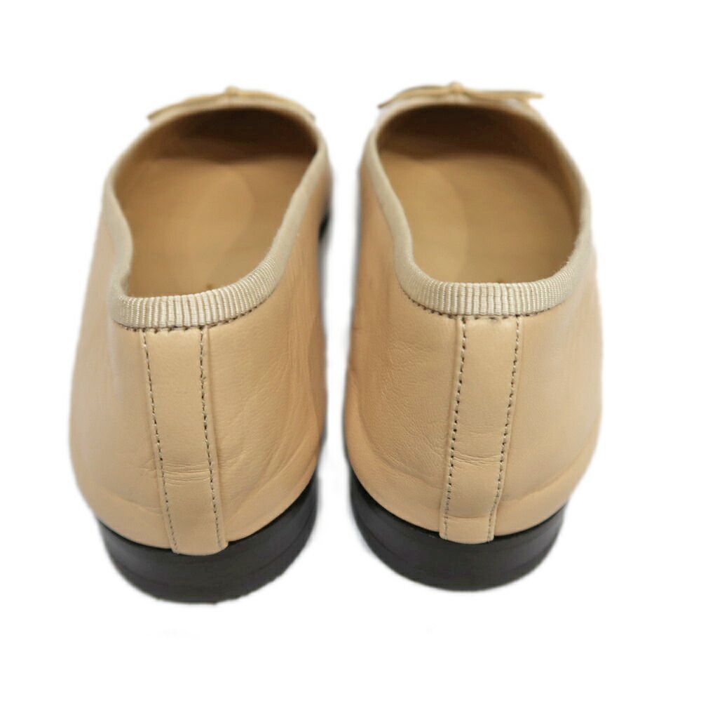 CHANELシャネル　 38サイズ ベージュ ブラック パンプス 楽天市場】【緑屋質屋】シャネル G29266 マトラッセ パンプス #38