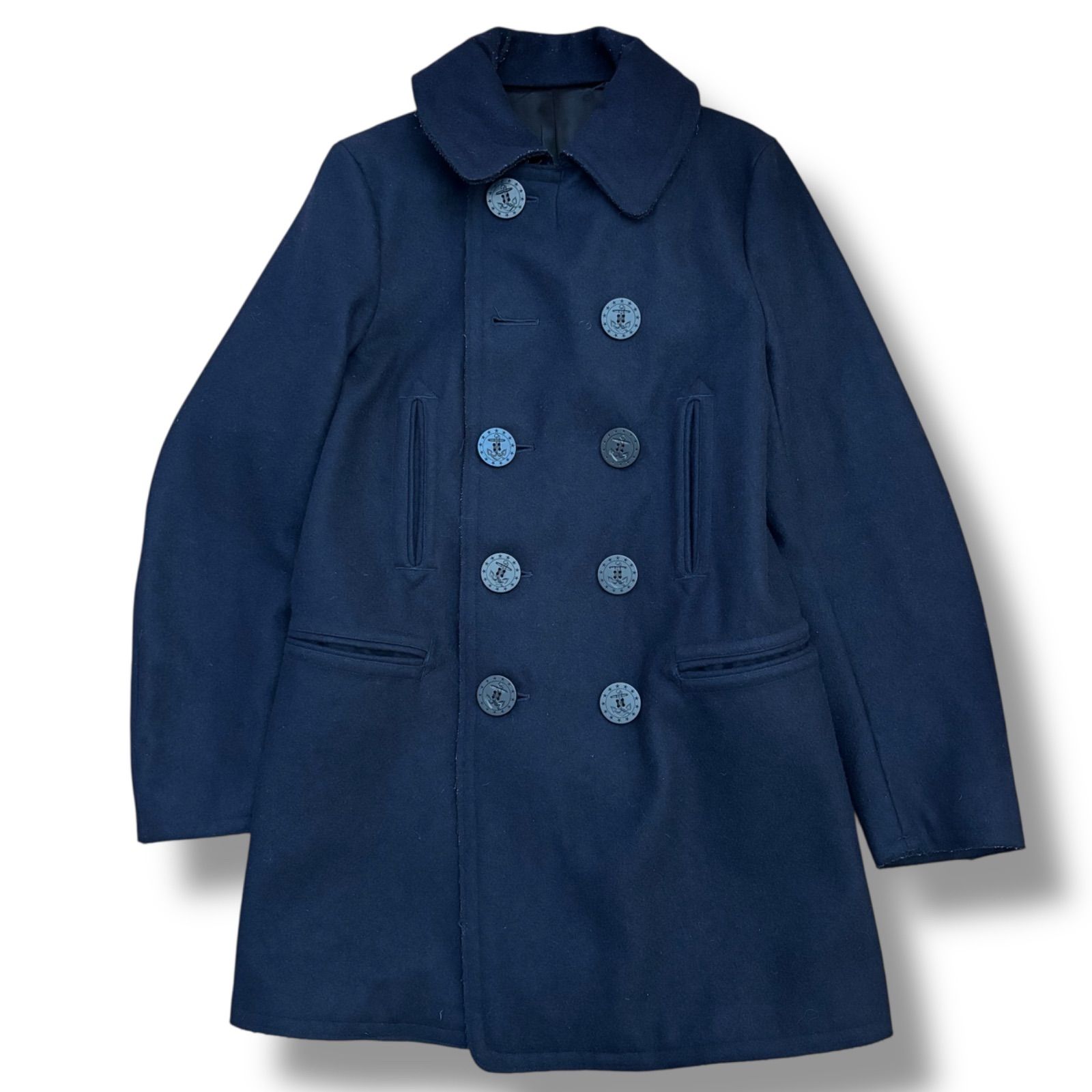 Rags MCGREGOR】10 BUTTONS PEA COAT M - メルカリ