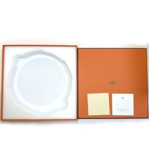 【お箱入り未使用品】エルメス・〈モザイクプレート〉説明書付き HERMES エルメス モザイクヴァンキャトル 16cm×12cm スクエアプレート