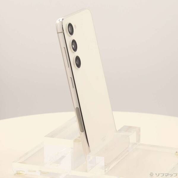 中古品〕 Galaxy S23 256GB クリーム SCG19 au SIMフリー【262