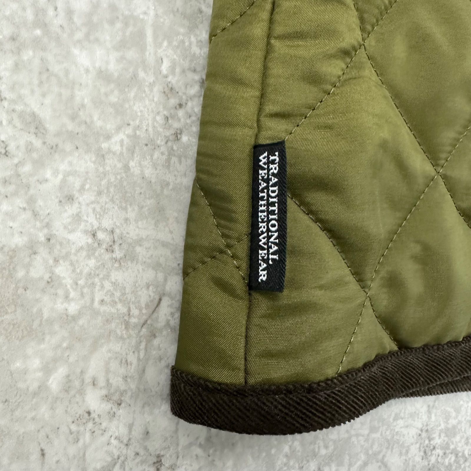 【未使用】Traditional Weatherwear green label relaxing 別注 オリーブ トラディショナル ウェザー ...