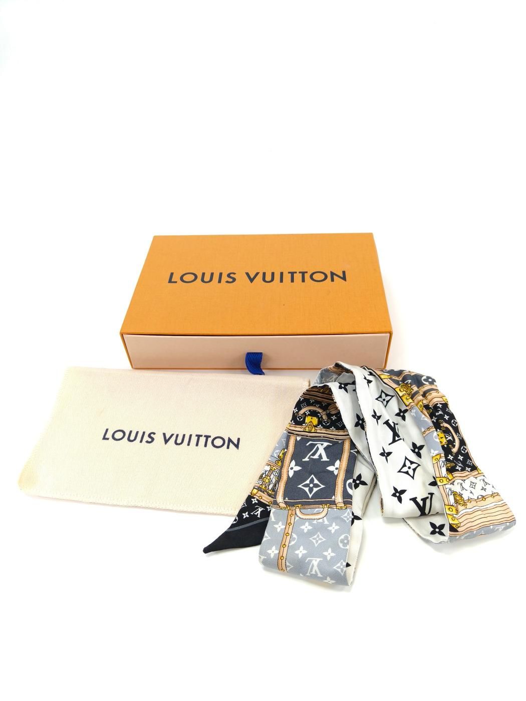 LOUIS VUITTON ルイヴィトン バンドー BB レッツゴー シルク スカーフ