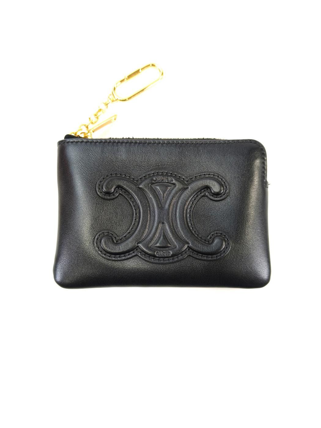 CELINE セリーヌ キュイル トリオンフ コインケース カードケース 名刺