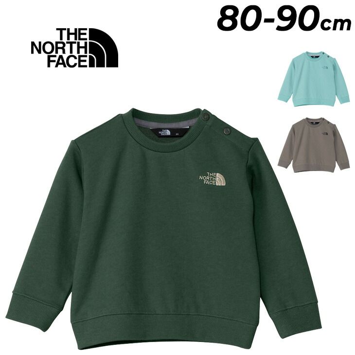 新作，人気 ザ・ノース・フェイス スウェットロゴクルー 80cm 90cm ベビー服 THE NORTH FACE 長袖 トレーナー スウェットシャツ スエット 赤ちゃん 幼児服 子ども 男の子 女の子 子供服  ベビーウェア  出産祝 その他