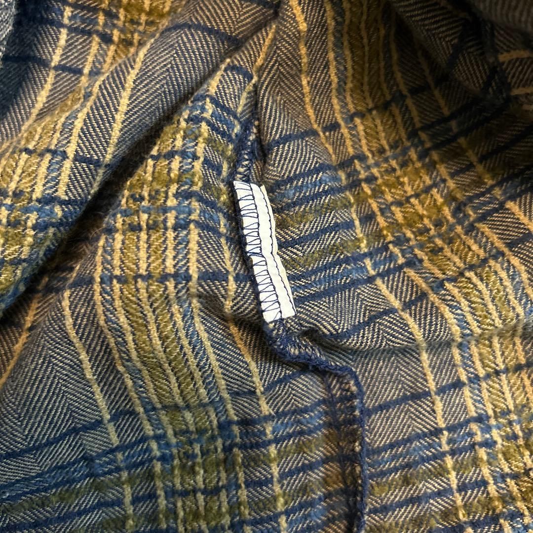 R00162｜ブランド No Brand｜チェックシャツ Check Shirt｜レース