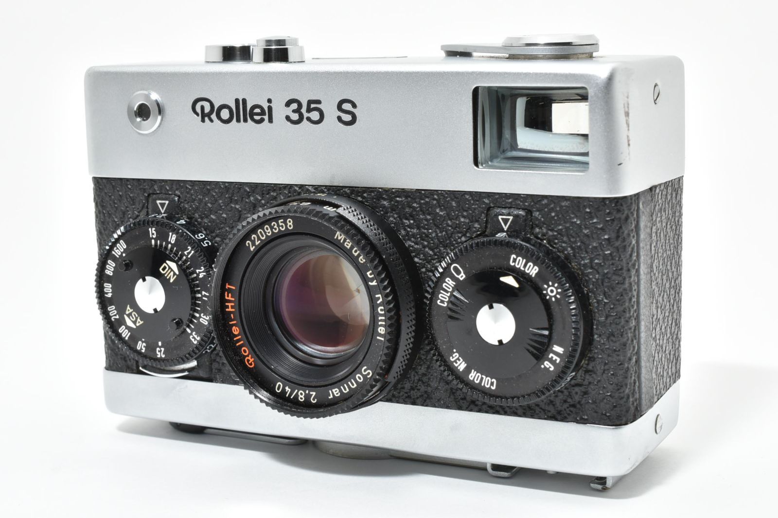 【難あり】Rollei ローライ 35 S Sonnar 2.8/40 ＃m20 ローライ 35S ブラック (Sonnar 40mm F2.8) 整備清掃済み - 日進堂